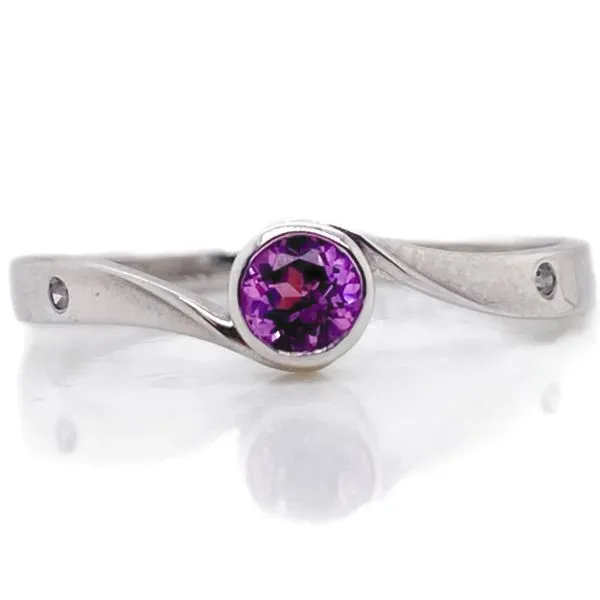 Pink Topaz Stackable Ring similar item image