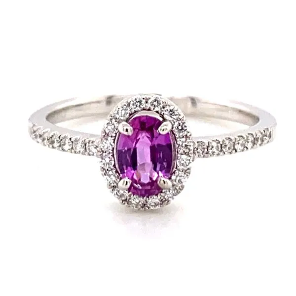 Pink Sapphire Ring Sam Dial Jewelers Pullman, WA