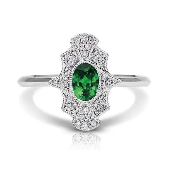 Emerald and Diamond Fashion Ring Sam Dial Jewelers Pullman, WA