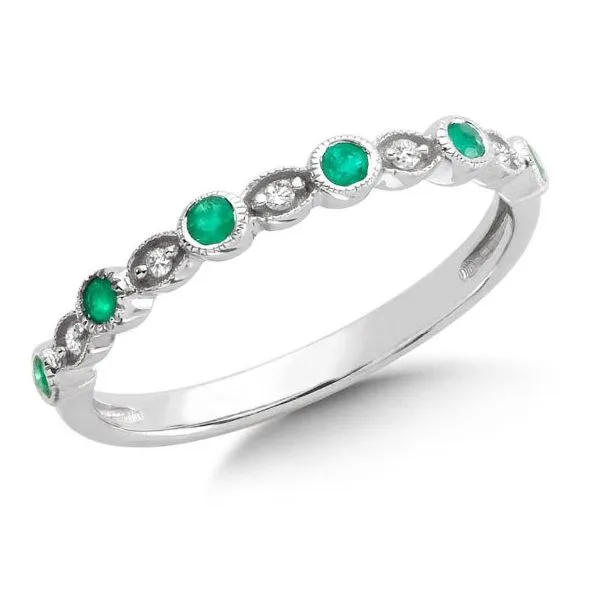 EMERALD STACKABLE RING Sam Dial Jewelers Pullman, WA