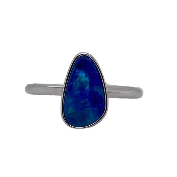 Australian Opal Ring Sam Dial Jewelers Pullman, WA