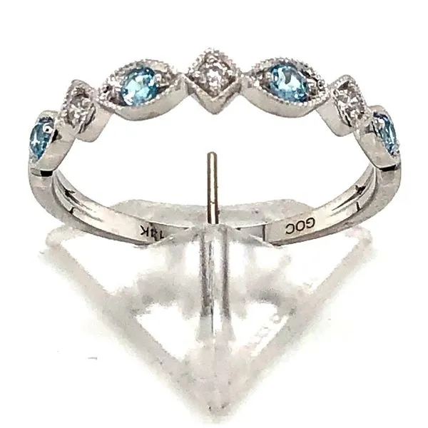 Blue Topaz Ring Sam Dial Jewelers Pullman, WA