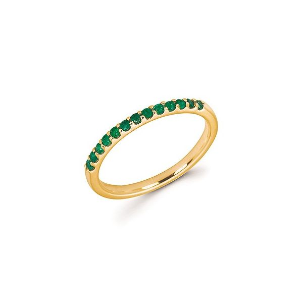 Emerald Stackable Ring Sam Dial Jewelers Pullman, WA