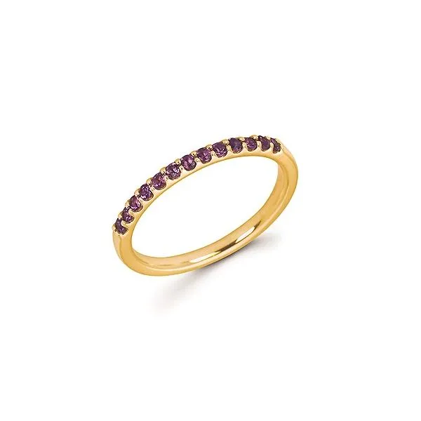 Amethyst Stackable Ring Sam Dial Jewelers Pullman, WA