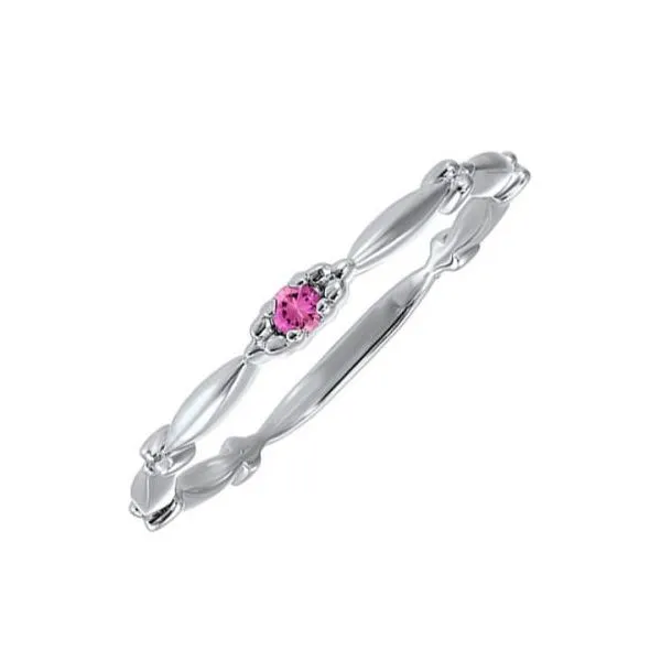 Stackable Pink Tourmaline Ring Sam Dial Jewelers Pullman, WA
