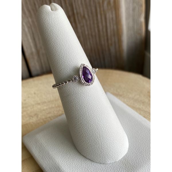 Pear Amethyst Image 2 Sam Dial Jewelers Pullman, WA