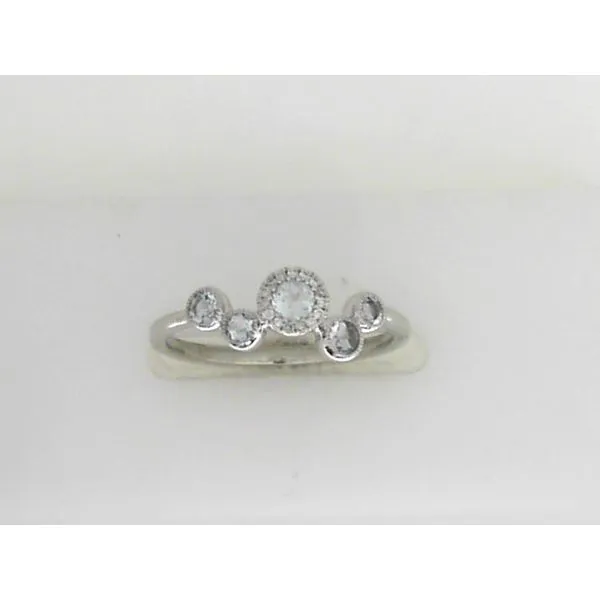 Aquamarine and Diamond Bubble Band Sam Dial Jewelers Pullman, WA
