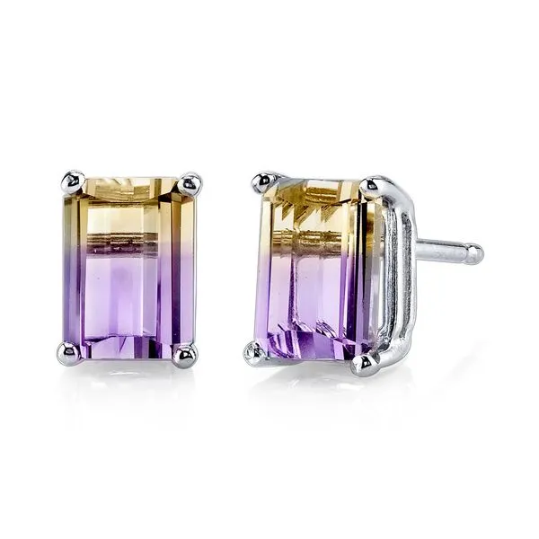 AMETRINE STUD EARRINGS Sam Dial Jewelers Pullman, WA