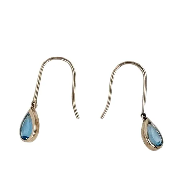 Blue Topaz Dangle Earrings Sam Dial Jewelers Pullman, WA