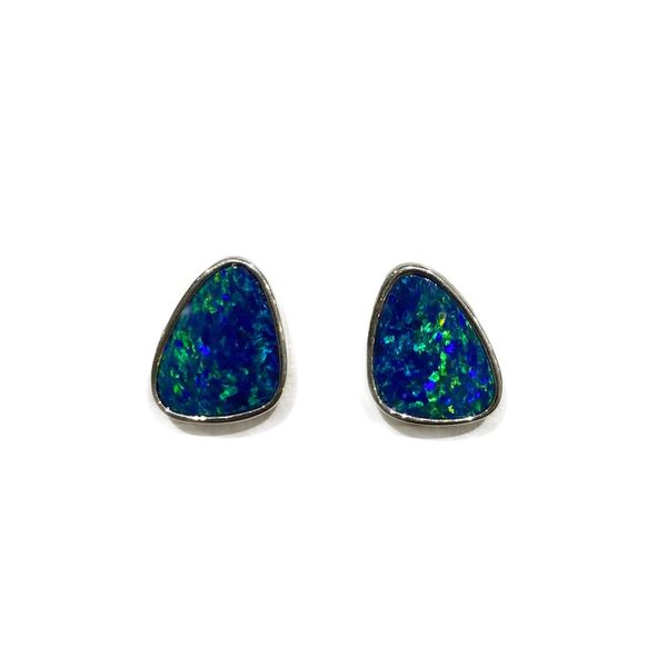 Australian Opal Earrings Sam Dial Jewelers Pullman, WA
