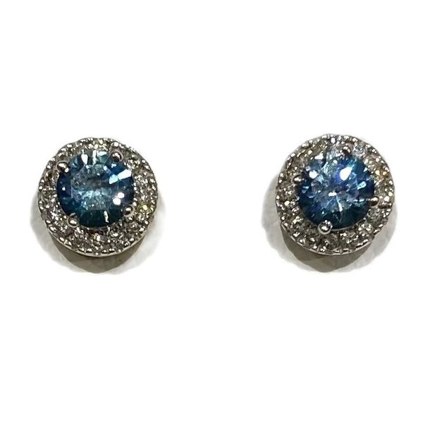 Montana Sapphire Earrings Sam Dial Jewelers Pullman, WA