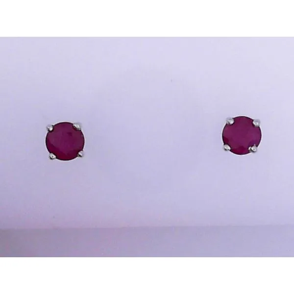 Ruby Earrings Sam Dial Jewelers Pullman, WA