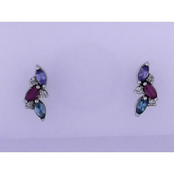Multi-Stone Earrings Sam Dial Jewelers Pullman, WA