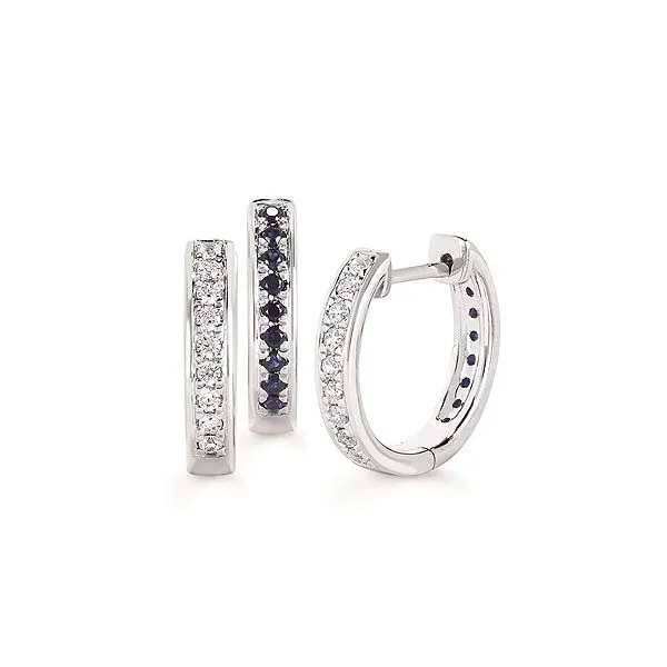 Reversible Sapphire Earrings Sam Dial Jewelers Pullman, WA
