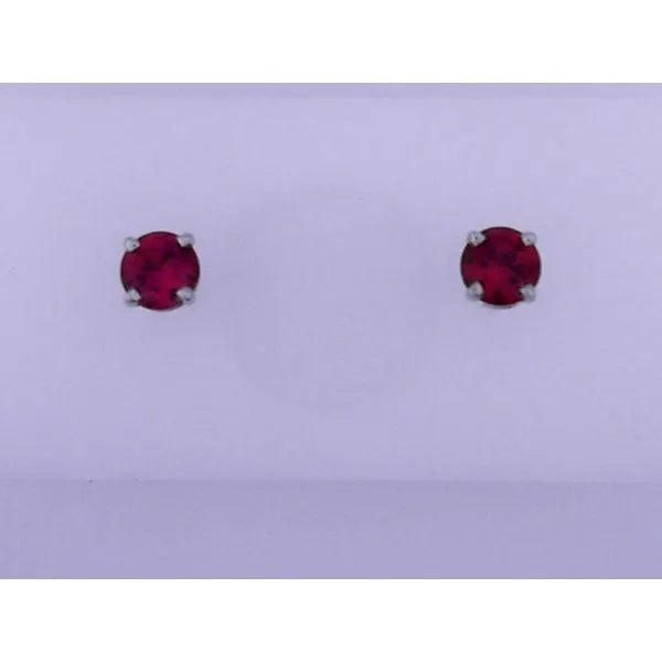 Imitation Ruby Earrings Sam Dial Jewelers Pullman, WA