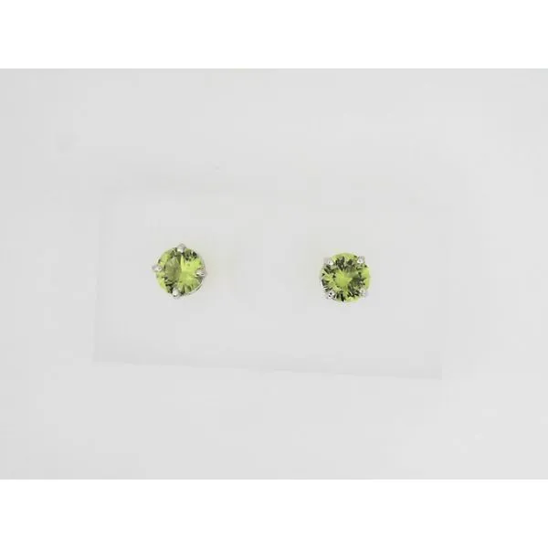 Peridot Stud Earrings Sam Dial Jewelers Pullman, WA