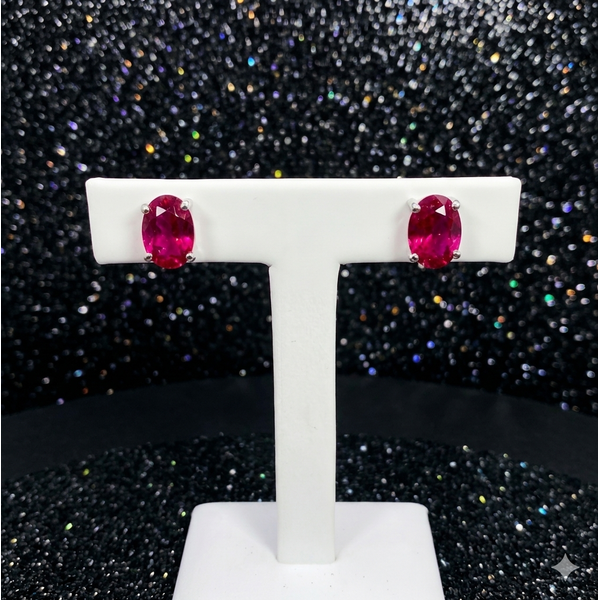Ruby Stud Earrings Sam Dial Jewelers Pullman, WA