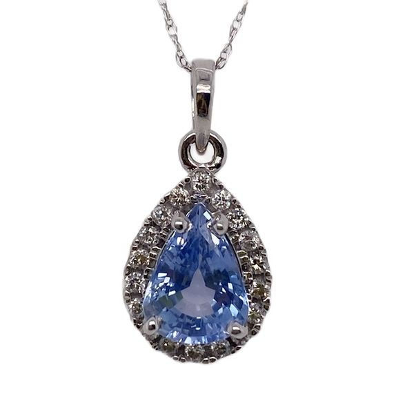 14k Sapphire Pendant Sam Dial Jewelers Pullman, WA