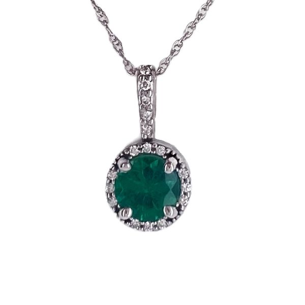 14k Emerald Pendant Sam Dial Jewelers Pullman, WA