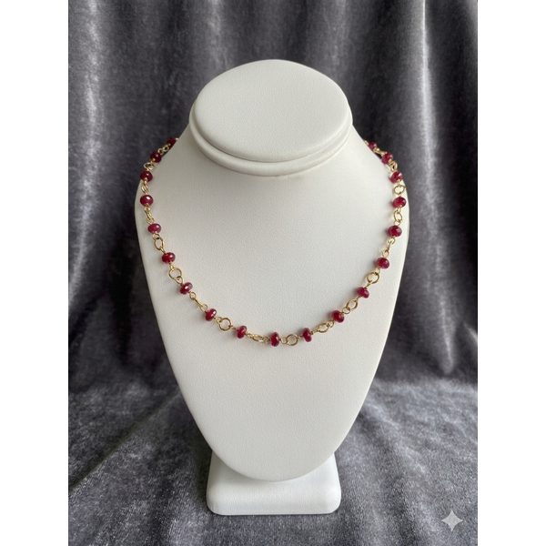 14KY Kenyon Rhondelle Ruby Necklace Sam Dial Jewelers Pullman, WA