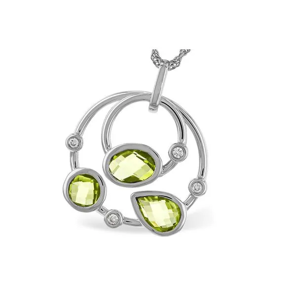 Peridot Necklace Sam Dial Jewelers Pullman, WA