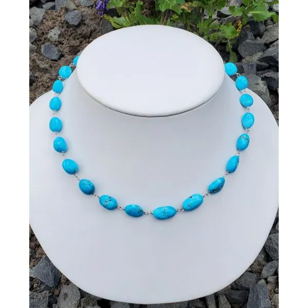 Kingman Turquoise Handwired Strand