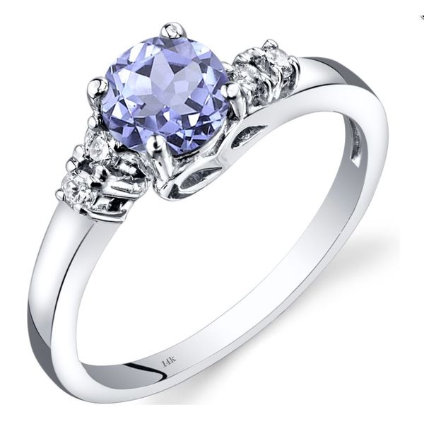 Diamond Tanzanite Ring Sam Dial Jewelers Pullman, WA