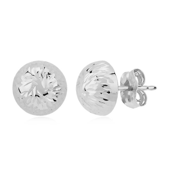 Button Earrings Sam Dial Jewelers Pullman, WA