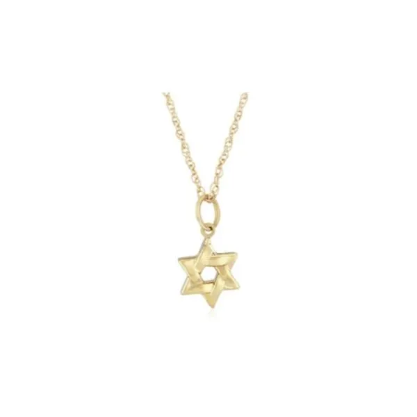 14KY Star of David Pendant