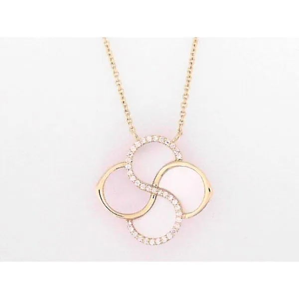 Mother of Pearl and Diamond Necklace Sam Dial Jewelers Pullman, WA