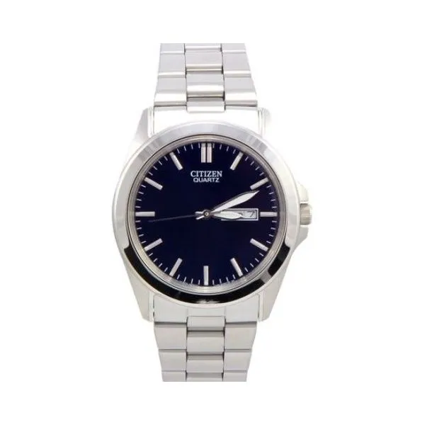 Men's Blue and Silver Watch Sam Dial Jewelers Pullman, WA