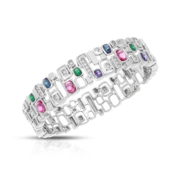 Silver Multi-Color Bracelet Sam Dial Jewelers Pullman, WA