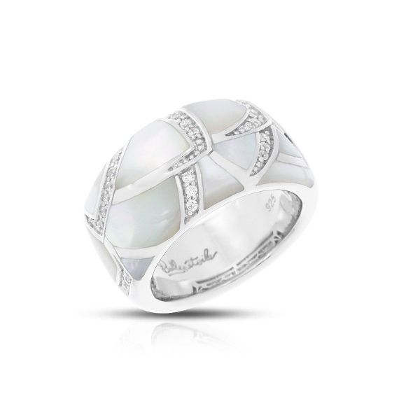 Silver Mother of Pearl Ring Sam Dial Jewelers Pullman, WA