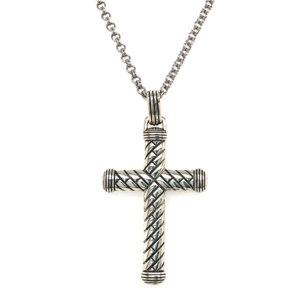 Sterling Silver Large Cross Pendant Sam Dial Jewelers Pullman, WA