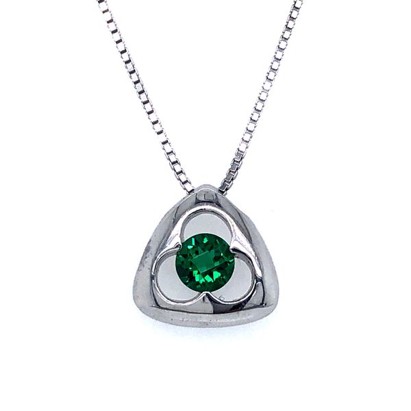 Emerald Pendant Sam Dial Jewelers Pullman, WA