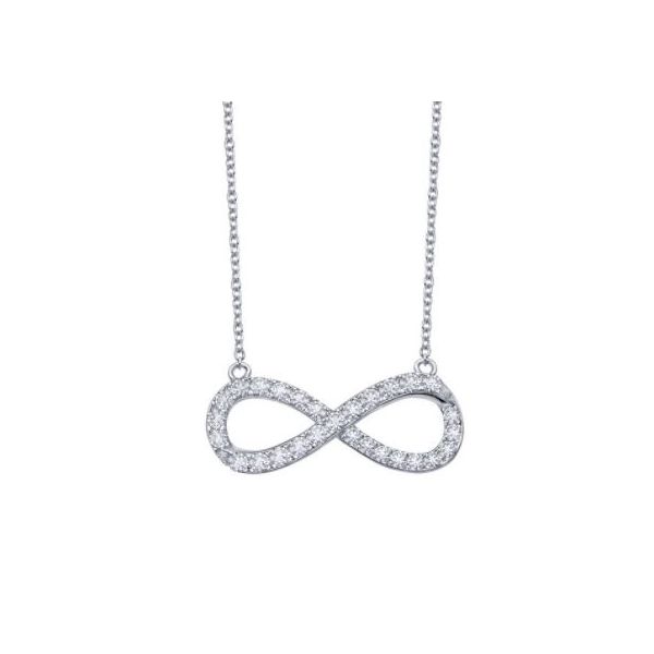 SILVER INFINITY NECKLACE Sam Dial Jewelers Pullman, WA