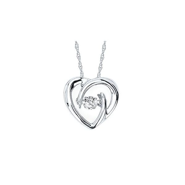 Shimmer Diamond Heart Sam Dial Jewelers Pullman, WA
