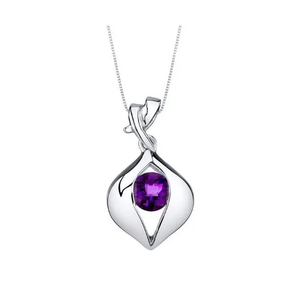 Amethyst Pendant Sam Dial Jewelers Pullman, WA