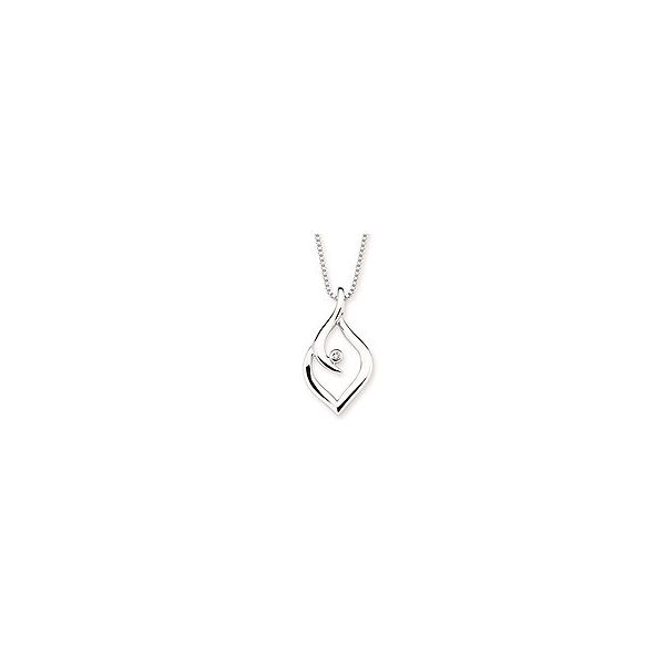 Sterling Silver Diamond Pendant Sam Dial Jewelers Pullman, WA