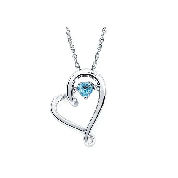 December Birthstone Shimmer Necklace Sam Dial Jewelers Pullman, WA
