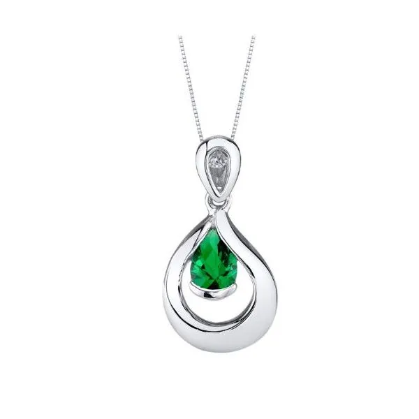 Emerald Pendant Sam Dial Jewelers Pullman, WA