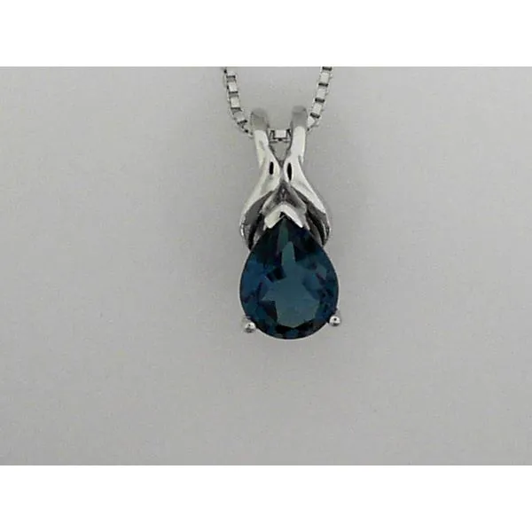 Blue topaz pendant Sam Dial Jewelers Pullman, WA