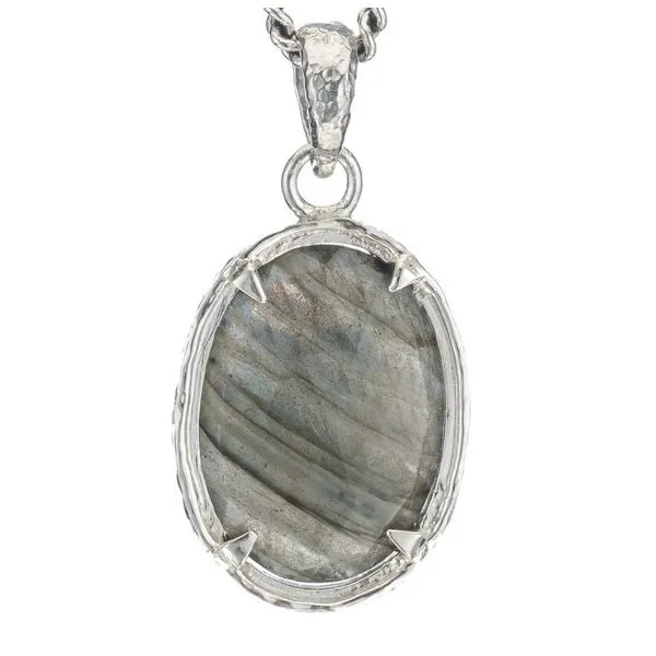 Sterling Silver Labradorite Necklace