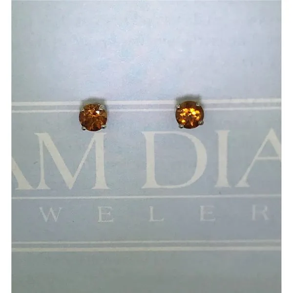 Madeira Citrine Studs Sam Dial Jewelers Pullman, WA