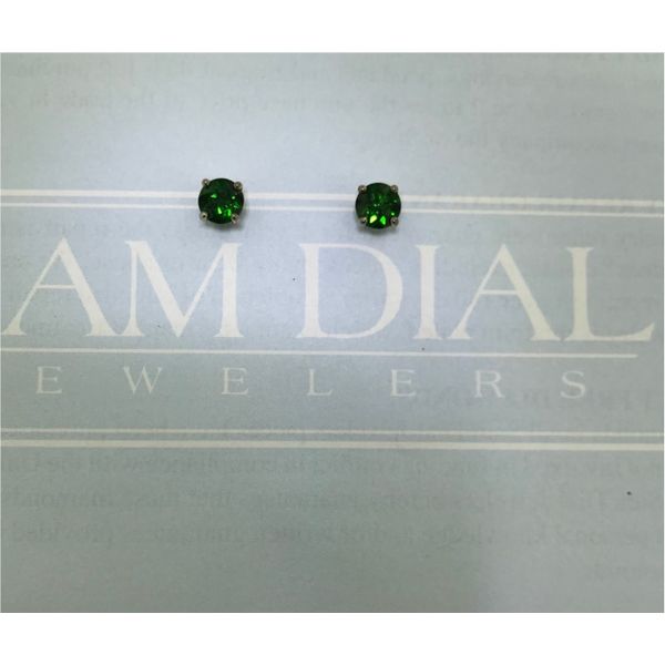 Imperial Diopside Studs Sam Dial Jewelers Pullman, WA