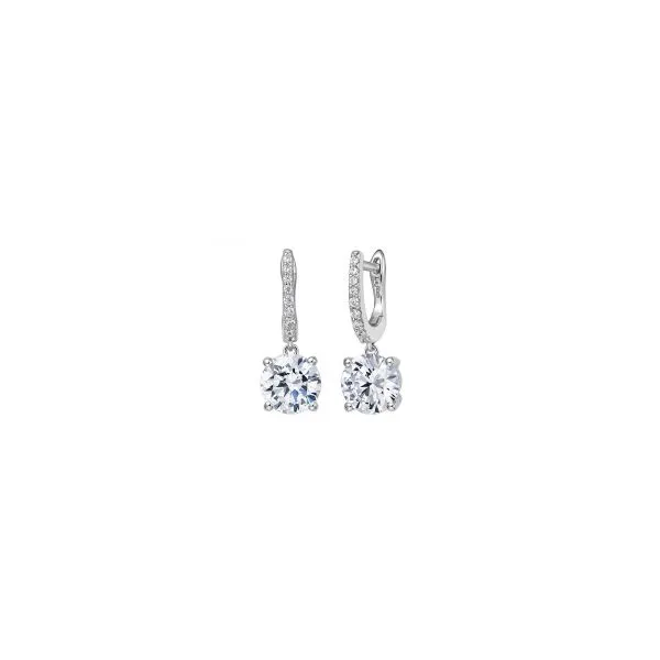 Silver CZ Earrings Sam Dial Jewelers Pullman, WA