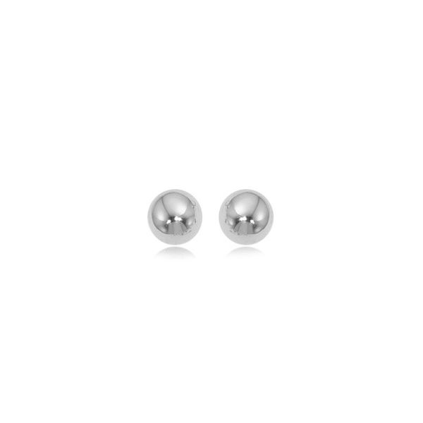 Silver Ball Studs Sam Dial Jewelers Pullman, WA