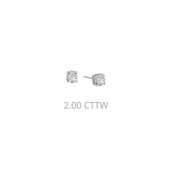 Silver CZ Studs Sam Dial Jewelers Pullman, WA