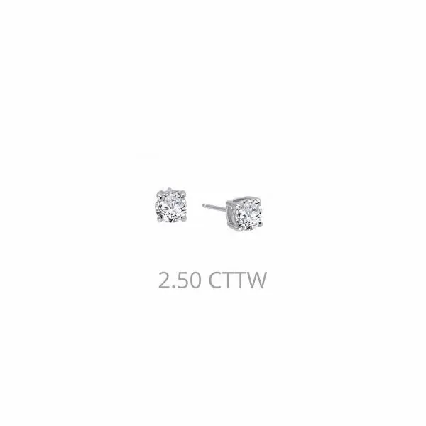 Silver CZ Studs Sam Dial Jewelers Pullman, WA