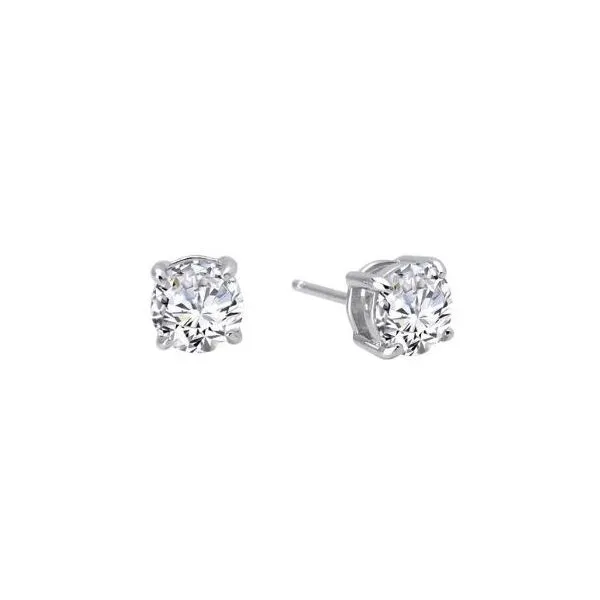 Silver CZ Studs Sam Dial Jewelers Pullman, WA